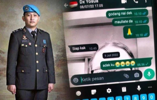 Percakapan Terakhir Brigadir Yosua Hutabarat di Grup WA Keluarga