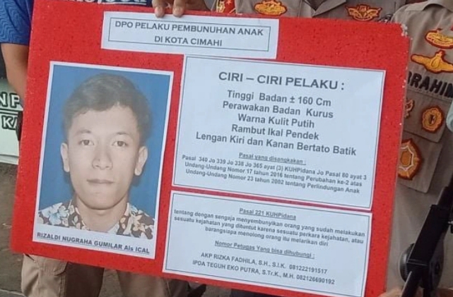 Penusuk Bocah 12 Tahun di Cimahi Jabar Diringkus Polisi