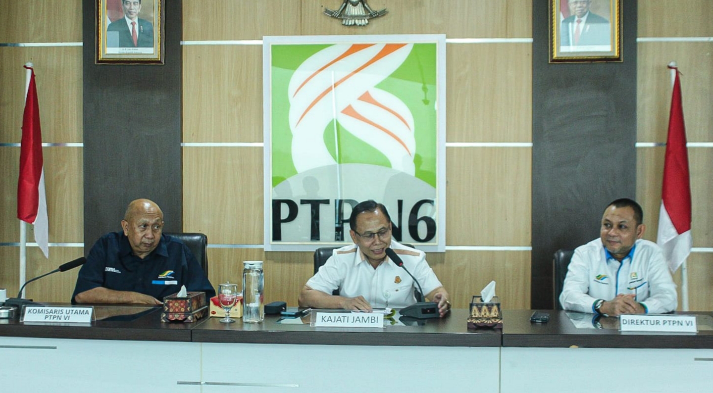 Beri pertimbangan Hukum Perdata dan TUN, kejati jambi dan PTPN VI teken Mou