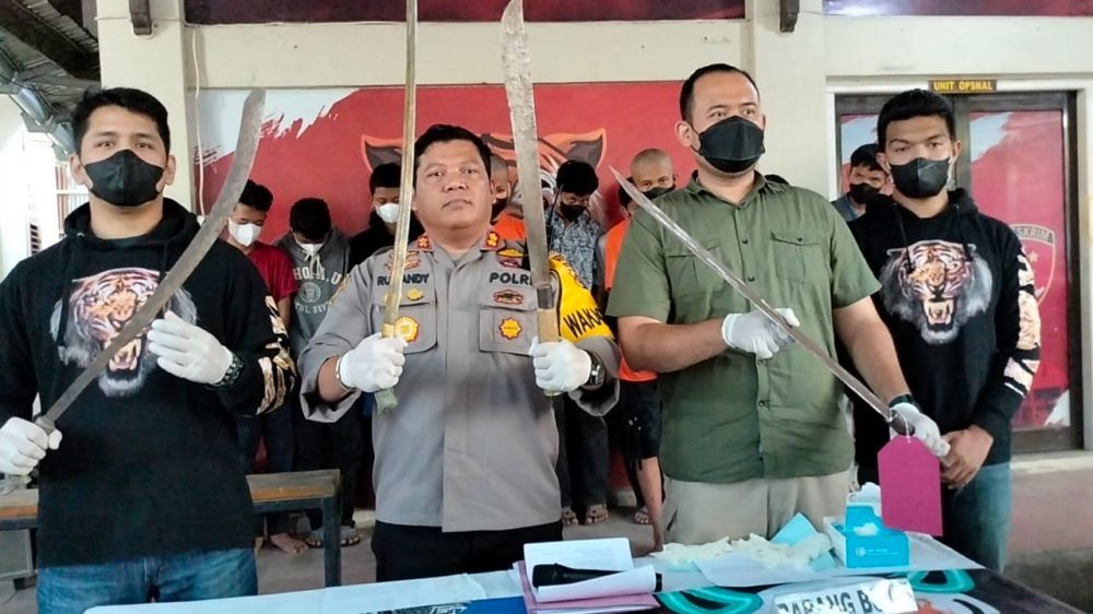 Anggota Geng Motor Yang Ditangkap Akan Dibina di Mako Brimob