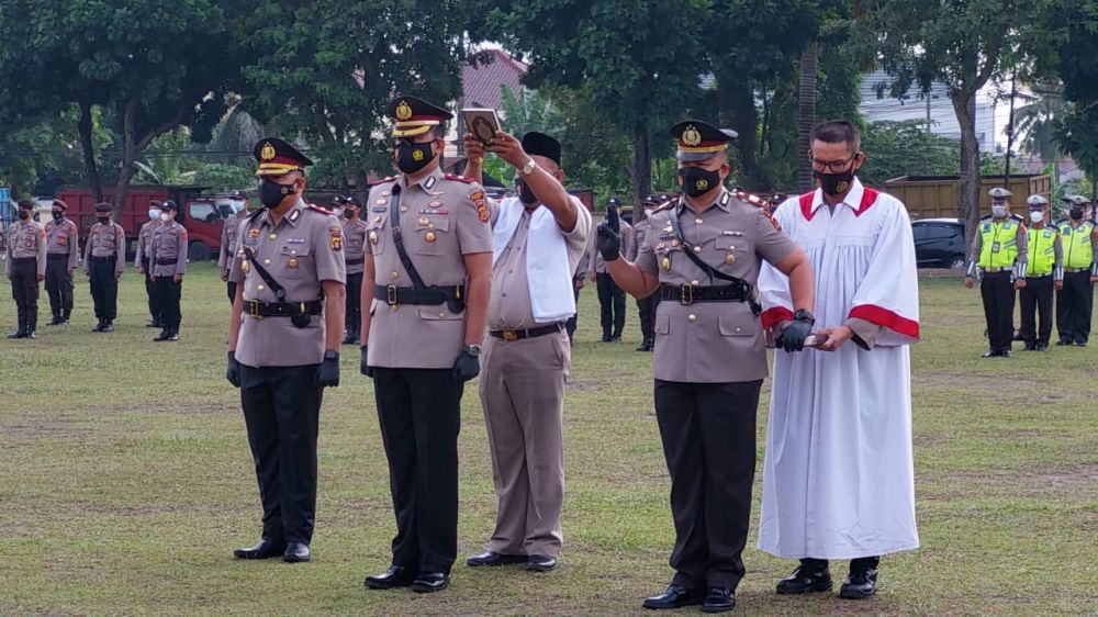 Kompol Afrito Marbaro Jabat Kasat Reskrim Polresta Jambi, AKP Dhadhag Anindito Kapolsek Kotabaru