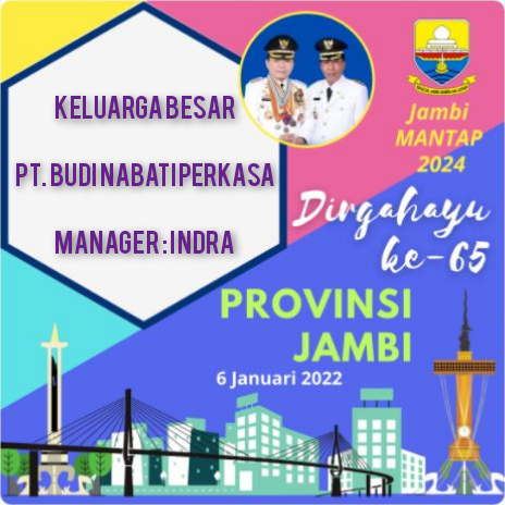 Dirgahayu Provinsi Jambi Ke - 65