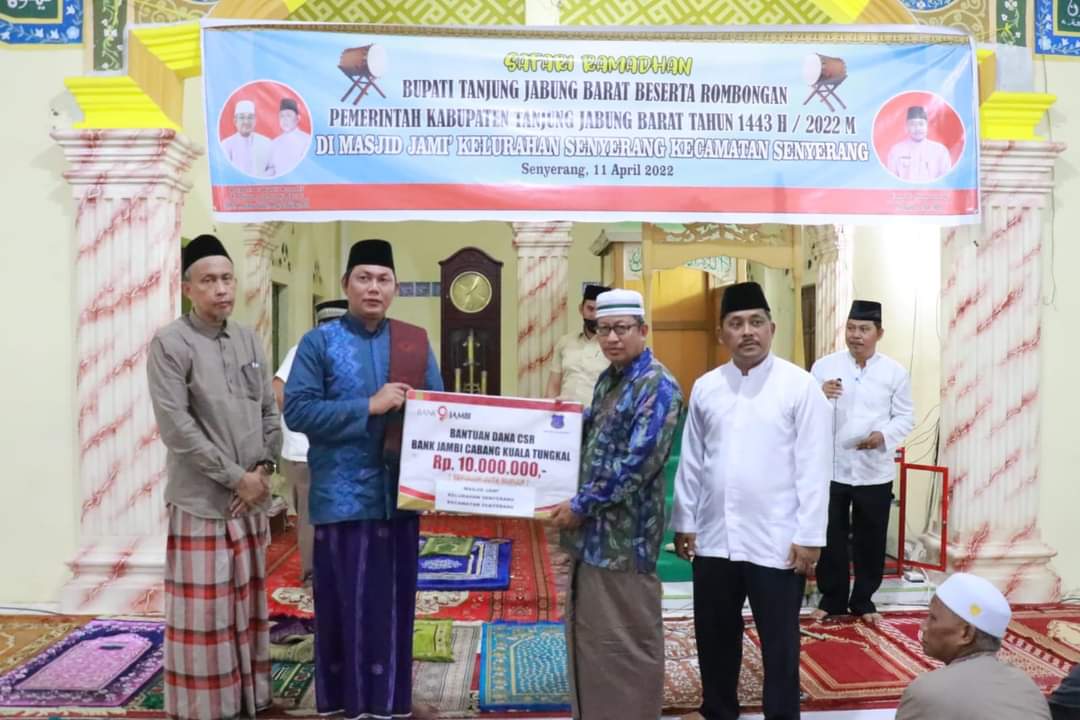 Pemkab Tanjabbar Safari Ramadhan di Kelurahan Senyerang 