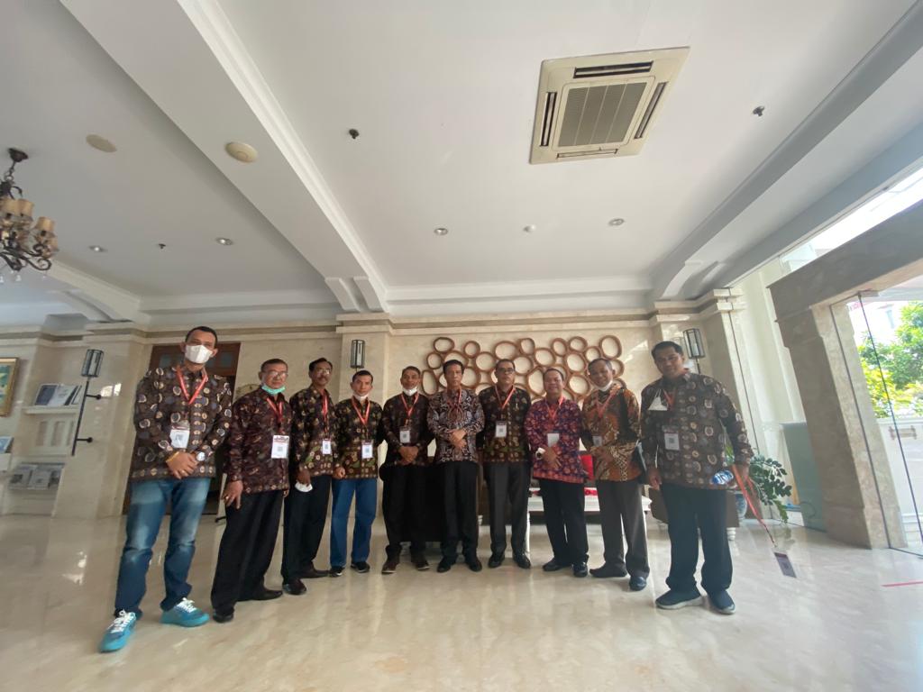 Panitia Kontingen Pesparawi Ke 13 Yogyakarta Poto Bersama di Hotel Gallery