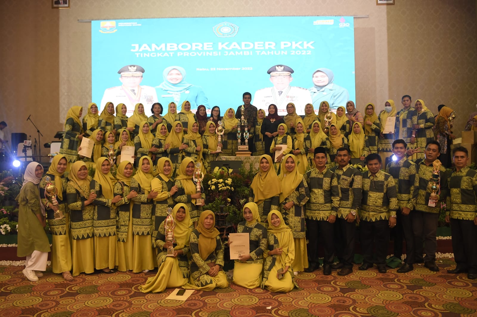 Merangin Juara Umum Jambore PKK Tingkat Provinsi Jambi 2022