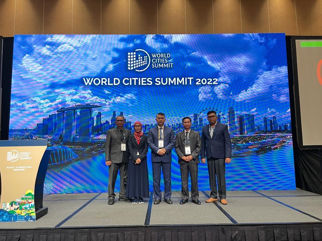 Walikota Fasha Jadi Pembicara di World Cities Summit 2022 di Singapura