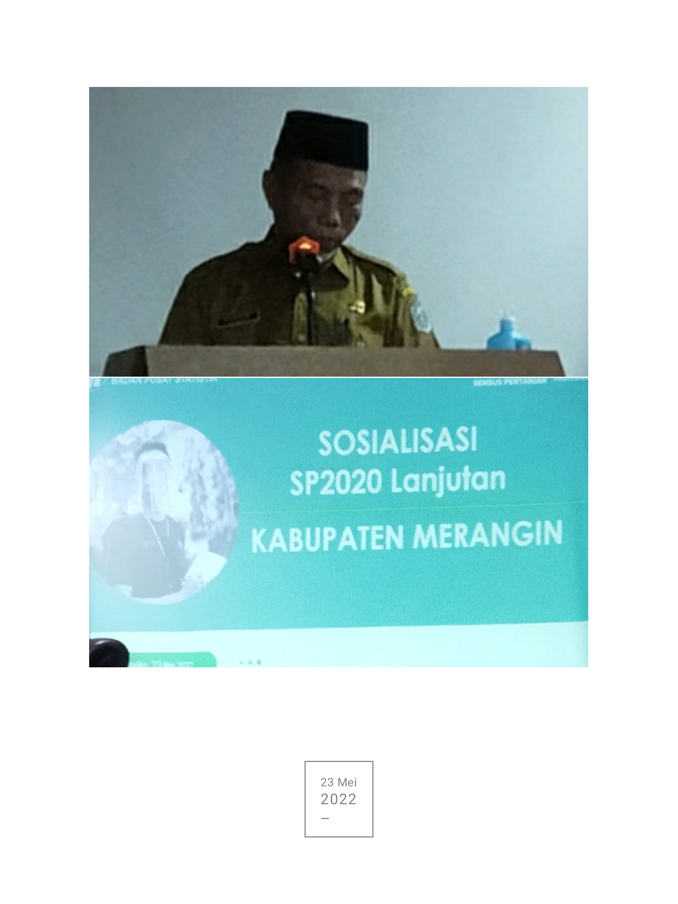 H Mashuri: SP 2020 Lanjutan Menuju Satu Data Kependudukan Indonesia