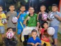 Bupati Fadhil Arif Benahi Lampu Penerangan Lapangan Sepakbola Kelurahan Sridadi