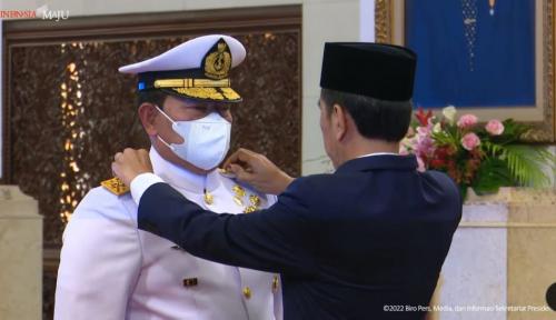 Presiden Jokowi Lantik Yudo Margono Sebagai Panglima TNI