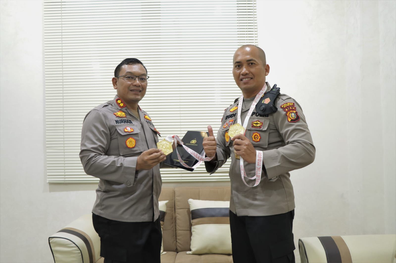 Raih 3 Emas Kejuaraan Atletik Indonesia, Iptu Rudi Artono Sitinjak Harumkan Nama Polri