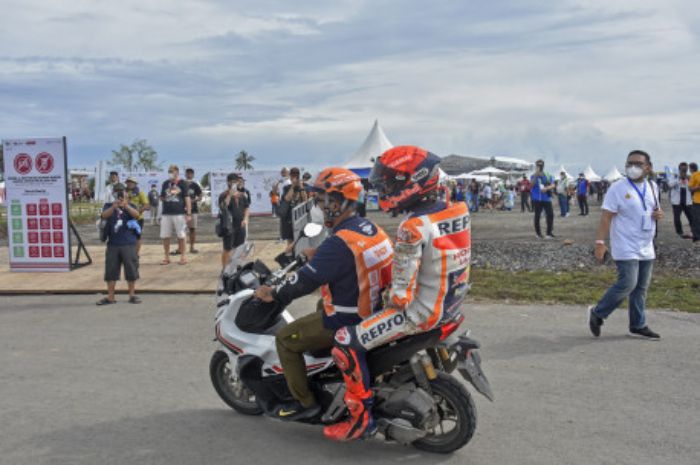 Marc Marquez Batal Balapan di Motogp Mandalika, Terkena Diagnosis Gegar Otak Akibat Kecelakaan