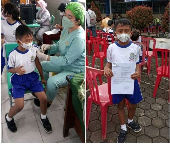 SD Xaverius 2 Jambi Gelar Vaksinasi Anak Usia 6-12 Tahun