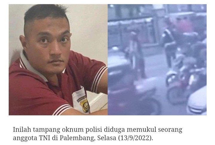 Viral di Media Sosial Video Oknum Polisi Diduga Menampar Anggota PM