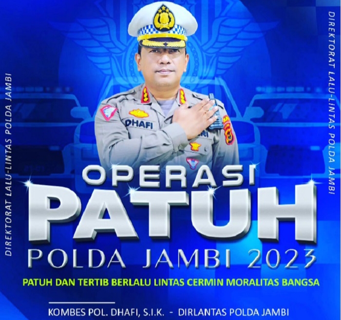 Mulai Hari ini Dilaksanakan Operasi Patuh Polda Jambi 2023