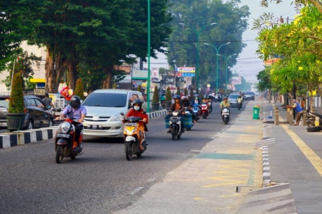 Kamis Pukul 14:00 WIB, Udara di Kota Jambi Masih Tidak Sehat