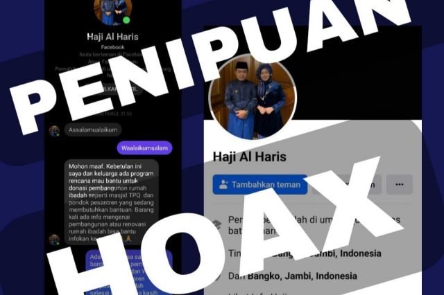 Waspada Penipuan Modus Akun Medsos Gubernur Al Haris