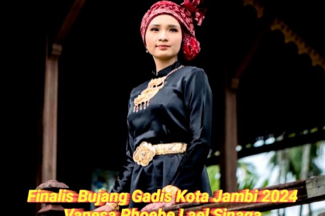 Vanesa Phoebe Lael Sinaga, Finalis Bujang Gadis Kota Jambi 2024