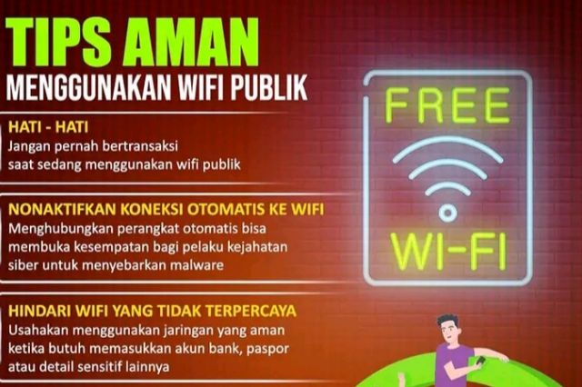 TIPS Aman Menggunakan Fasilitas Wifi Publik