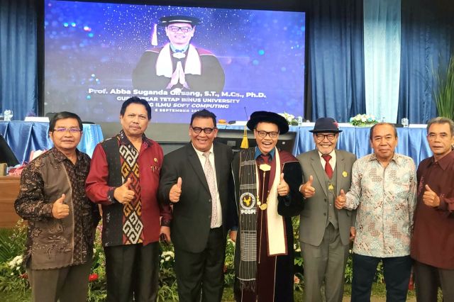 Selamat dan Sukses Atas Pengukuhan Guru Besar Tetap Profesor Abba Suganda Girsang. ST. MCs. PhD