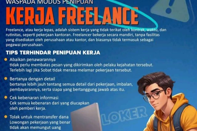 Waspada Modus Penipuan Kerja Freelance