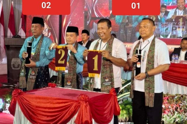 KPU Provinsi Jambi Gelar Pengambilan Nomor Urut Pasangan Calon Gubernur dan Wakil Gubernur