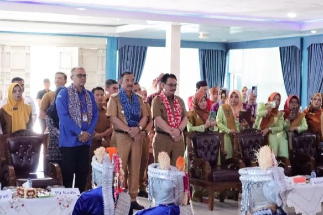 Pj. Bupati Asraf Buka Lokakarya 7 Festival Panen Hasil Belajar Guru Penggerak Angkatan 10 di Kabupaten Kerinci