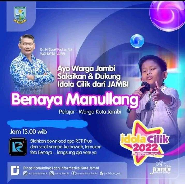 Idola Cilik Asal Jambi Benaya Manullang Tampil Hari Ini Di RCTI