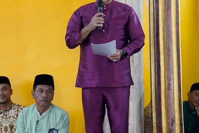 Pjs. Bupati Batanghari hadiri Acara peringati Maulid Nabi Muhammad SAW di Masjid Nurussalam Desa Sengkati Mudo