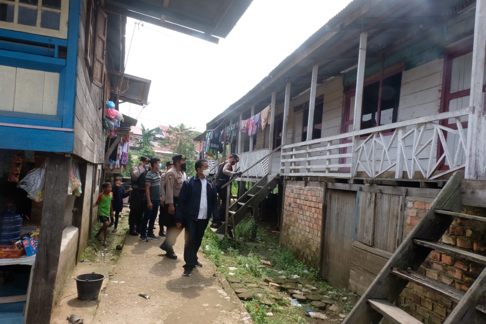 Tim Gabungan Polda Jambi Gelar Razia Narkoba di Pulau Pandan