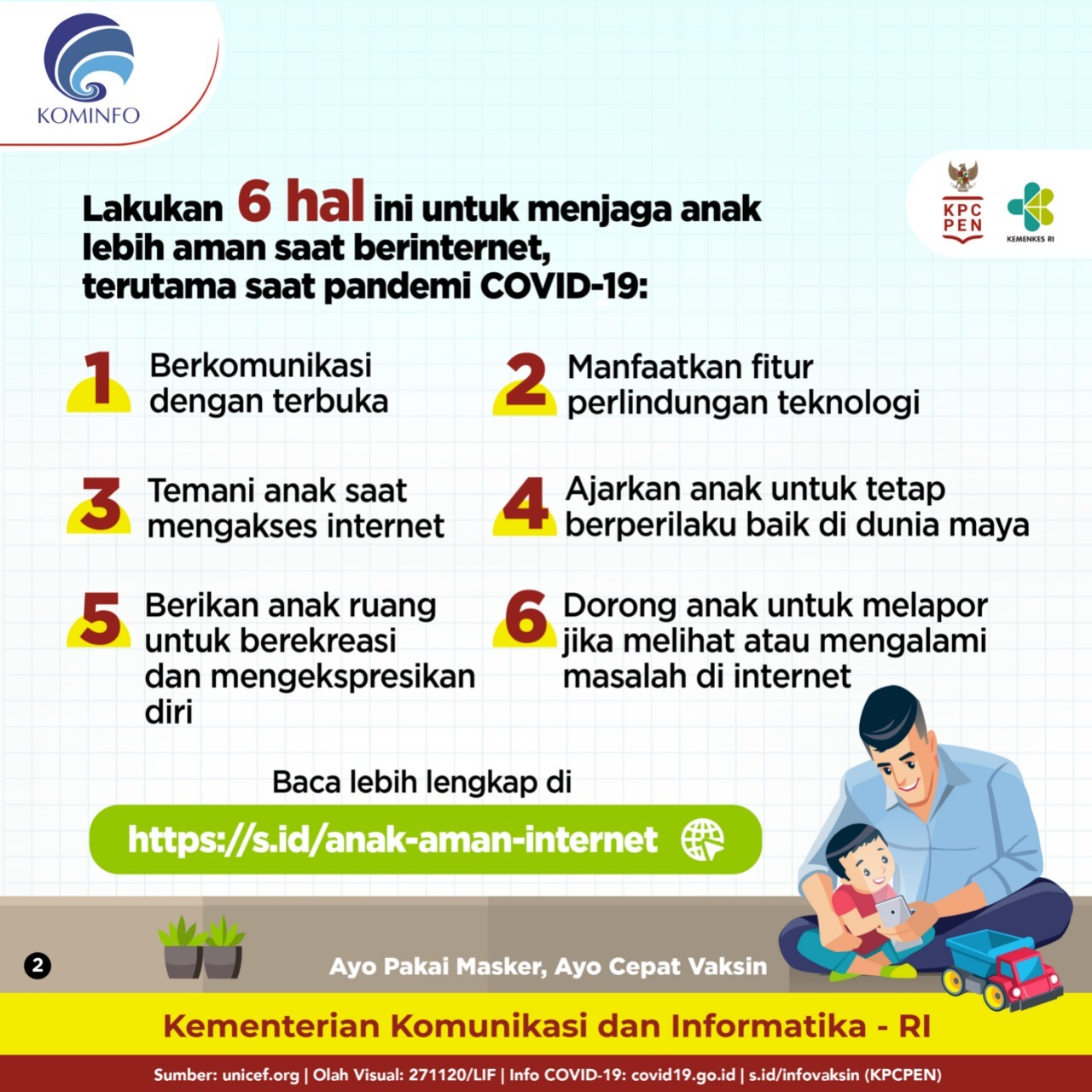 6 Cara Jaga Anak Lebih Aman Saat Berinternet