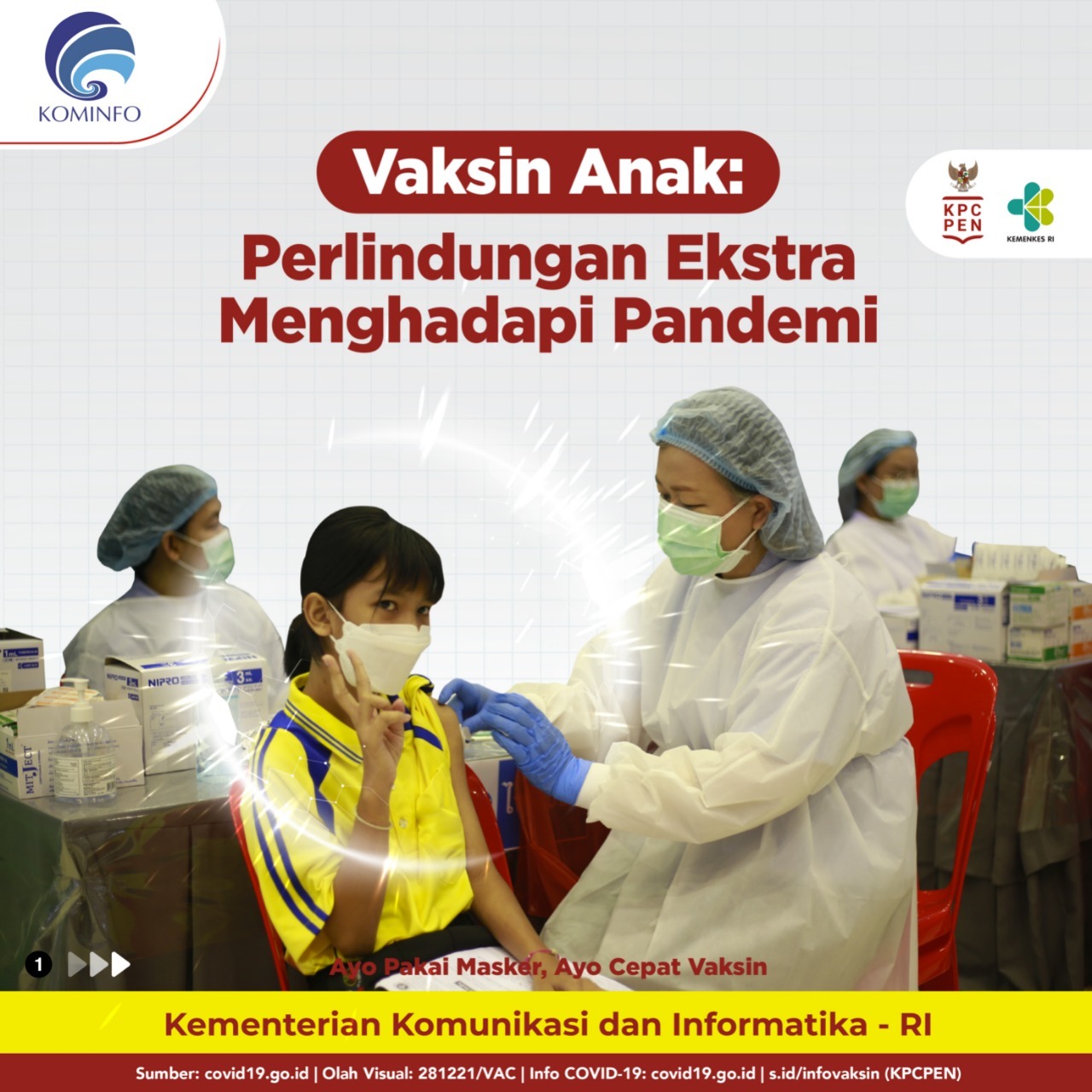 Vaksin Anak Adalah Perlindungan Ekstra Menghadapi Pandemi