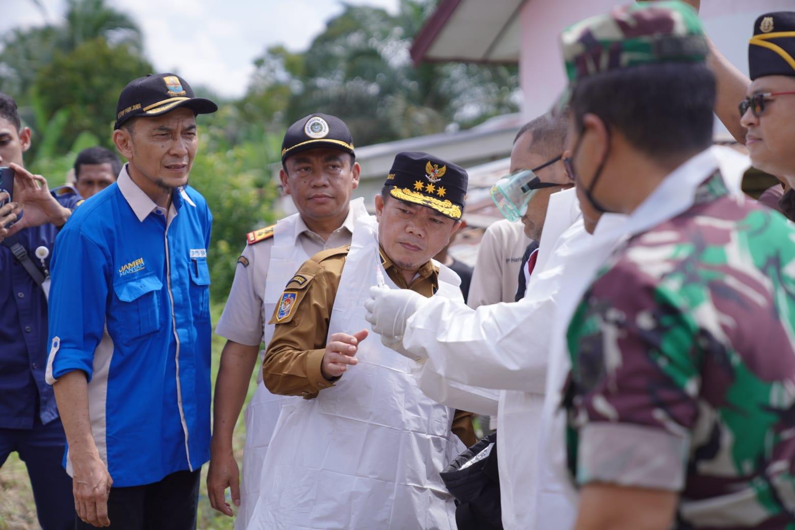 Gubernur Jambi Harap Vaksinasi Atasi PMK