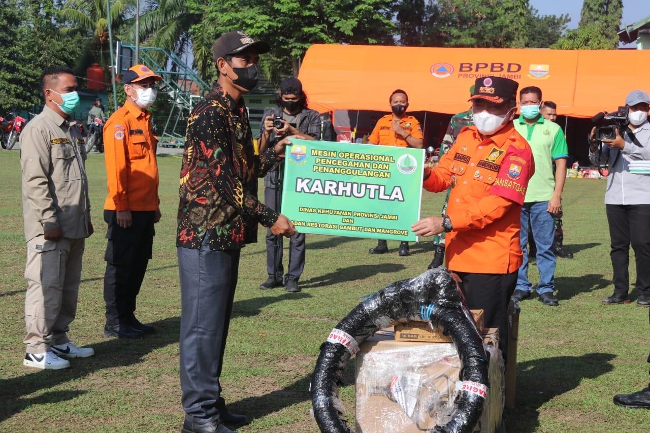 Al Haris Harap Satgas Karhutla Antisipasi Dini Kebakaran Hutan