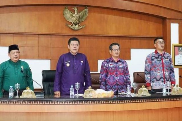 Pjs. Bupati Batanghari membuka kegiatan Musda Persatuan Perangkat Desa Indonesia (PPDI) Kabupaten Batanghari Provinsi Jambi