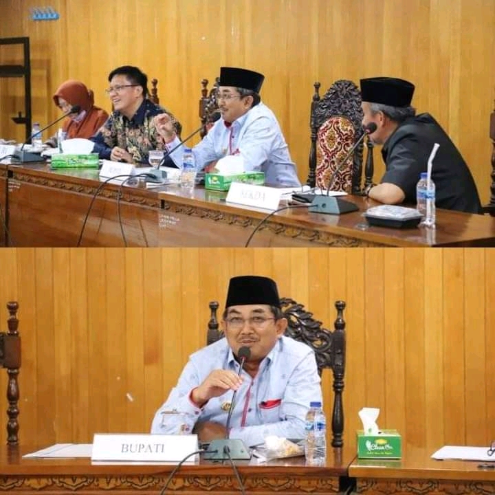 Bupati Hadiri Entry Meeting BPK Provinsi Jambi Dalam Rangka Pemeriksaan LKPD 2021