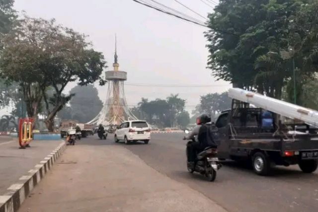 Aroma Asap, Kualitas Udara di Kota Jambi Tidak Sehat