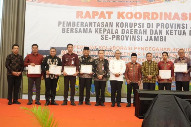 Soal Pengamanan Aset, Batang Hari juga Terbaik di Propinsi Jambi