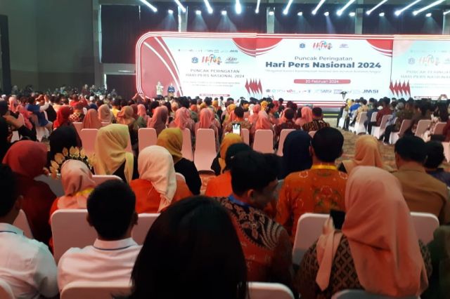 Gubernur Jambi Hadiri Puncak Hari Pers Nasional 2024 di Ancol Jakarta