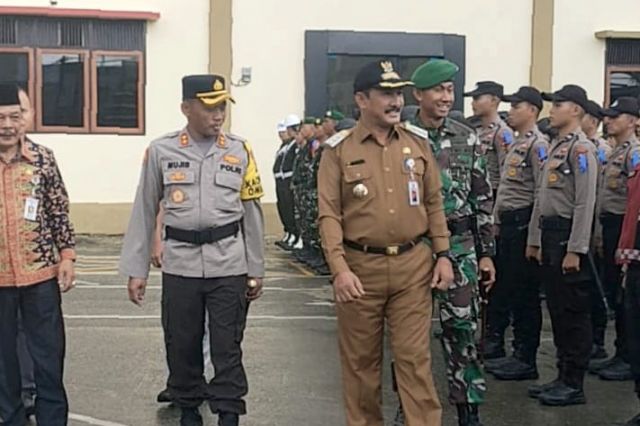 Pj. Bupati Kerinci ASRAF Pimpin Apel Gelar Pasukan Ops Keselamatan dan Pencanangan Aksi Keselamatan Jalan Tahun 2024