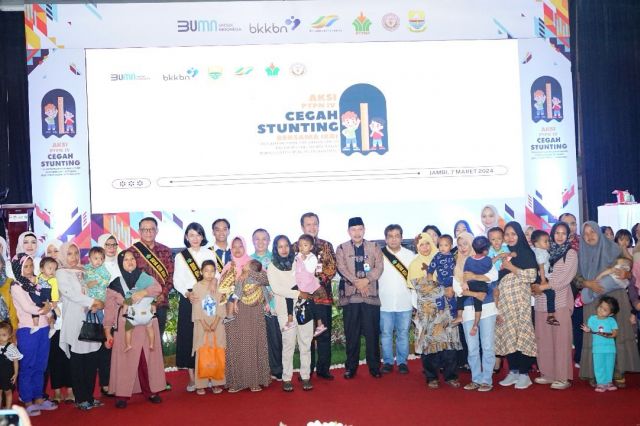 PTPN IV PalmCo Tanggulangi 1.100 Anak Dari Stunting Wujudkan Indonesia Emas 2045