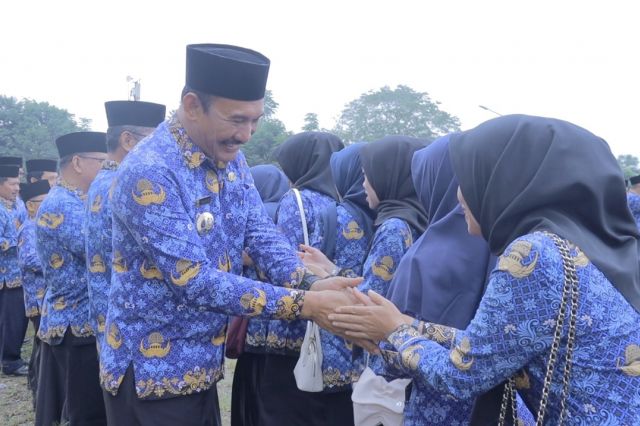 Pj. Bupati Kerinci Asraf Pimpin Apel Hari Kesadaran Nasional dan Gelar Halal Bi Halal Hari Raya Idul Fitri