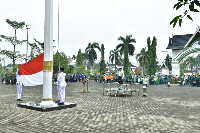 Pemkab Batang Hari Melaksanakan Upacara Hari Lahir Pancasila