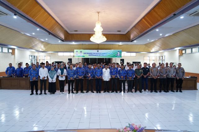 Wakil Bupati H. Bakhtiar Hadiri Rapat Koordinasi Tim Percepatan Penurunan Stanting (TPPS) Kabupaten Batang Hari Tahun 2024