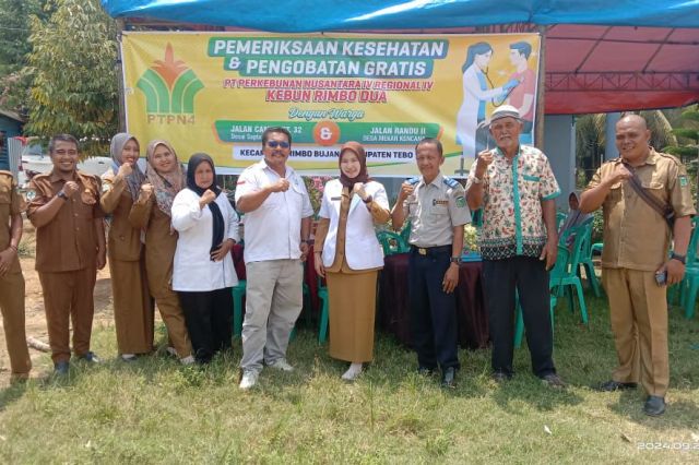 PTPN IV Regional 4 Kebun Rimdu Berikan Pengobatan Gratis