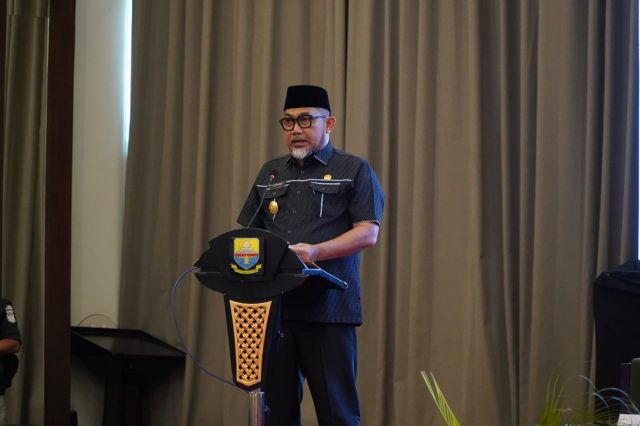 Pjs. Gubernur Sudirman Ajak Forkopimda dan Semua Komponen Bersinergi Sukseskan Pilkada Serentak 2024