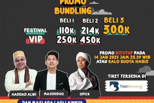 JAMBI SIAP-SIAP! Opick, Mas Dho Dan Hadad Alwi Akan Meriahkan Singphoria SKJ 2025