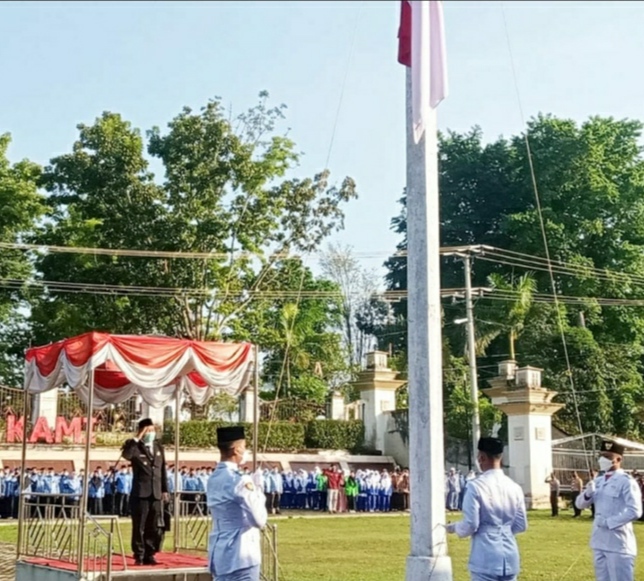 Pemkab Serta Forkomda Merangin Peringati Harkitnas