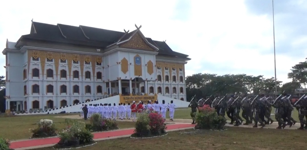 Perayaan HUT RI ke-77 di Merangin Berlangsung Pada Dua Tempat