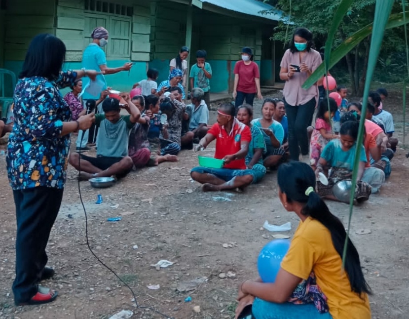 Polisi Rimba Rayakan HUT RI Bersama SAD