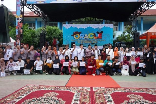 Wagub Jambi Sani Hadiri 46 Tahun Berdirinya SMAN 3 Kota Jambi